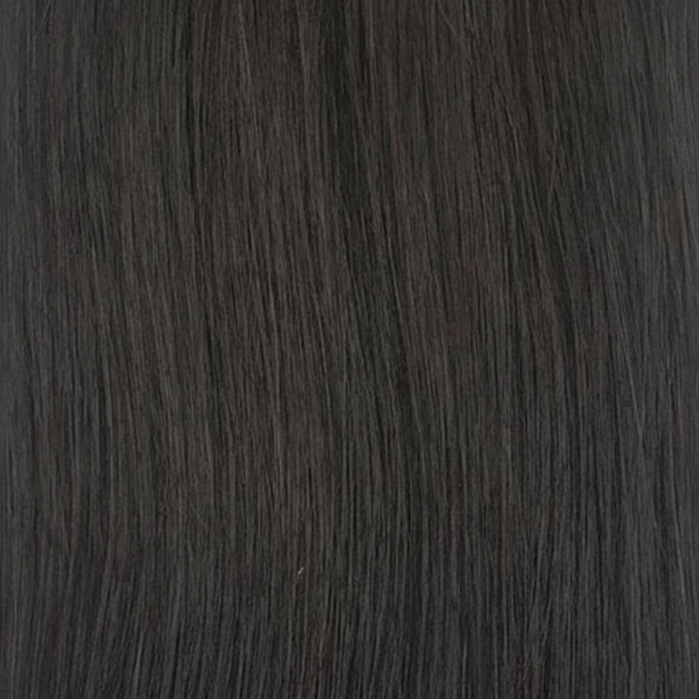 sleek synthetic wig nikki 1b fashion idol natural black soft lightweight ready to wear wig