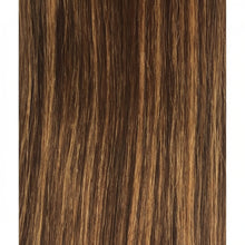 sleek synthetic wig nikki 4 27 fashion idol brown blonde highlight soft lightweight ready to wear wig