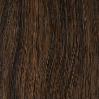 Sleek synthetic wig Robyn 1B/30 natural look bob wig black with brown highlights lightweight everyday stylish hair wig