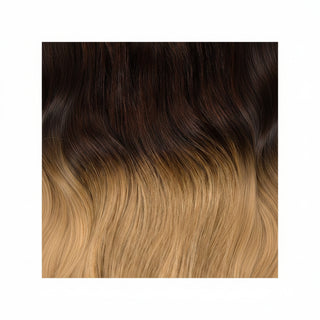 sleek synthetic wig sinead t4/27 fashion idol brown blonde highlight natural look soft lightweight ready to wear wig