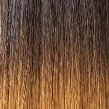 sleek synthetic wig sinead tt1b/30 fashion idol black brown highlight natural look soft lightweight ready to wear wig