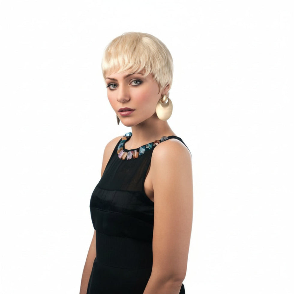 sleek synthetic wig toni fashion idol 101 natural look soft lightweight ready to wear wig