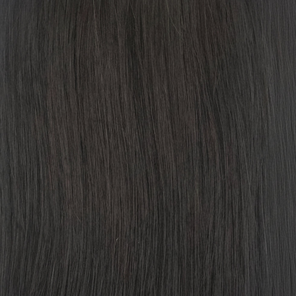 sleek synthetic wig vicky 1b fashion idol 101 natural black soft lightweight ready to wear wig