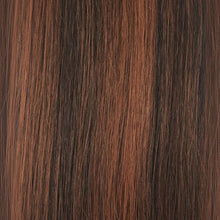 Sleek synthetic wig Vogue 1B/33 glamorous natural look fashion wig black with auburn highlights lightweight stylish everyday hair wig