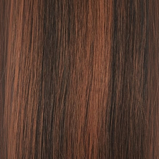 Sleek synthetic wig Vogue 1B/33 glamorous natural look fashion wig black with auburn highlights lightweight stylish everyday hair wig