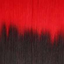 smart braid pre stretched synthetic braid 3x16 t1b red black red value pack easy protective styling hair extensions product