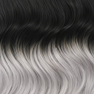 smart braid pre stretched synthetic braid 3x16 t1b silver black silver value pack easy protective styling hair extensions product