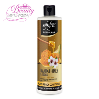 Sof N Free Manuka Honey & Avocado Conditioner 350ml | Hydrating & Moisture Rich