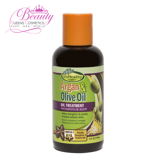 Sof N'Free N'Pretty GroHealthy Argan & Olive Oil Treatment 4oz | Repair & Shine