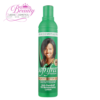 Sofn’Free Black Castor Oil Anti-Dandruff Oil Moisturising Lotion 350ml | Hydrate & Soothe