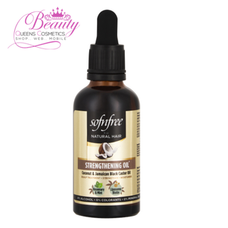 Sofn’Free Strengthening Oil Coconut & Jamaican Black Castor Oil 50ml | Strengthen & Nourish Hair
