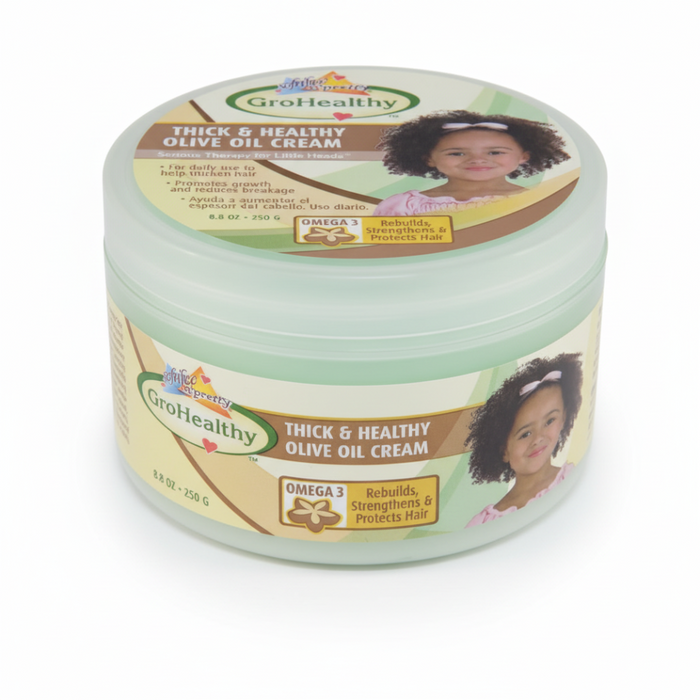 Sofn’Free Gro Healthy Olive Oil Cream 250g | Thick Hair Nourish & Strengthen Care