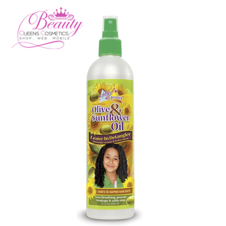 Sofn'Free N'Pretty Olive & Sunflower Oil Leave-In Detangler 12oz | Moisturize & Smooth Hair
