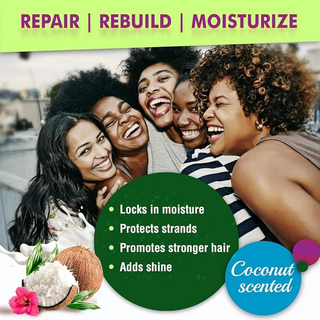 SofnFree Gro Healthy shea and coconut moisturizing shampoo hydrates hair