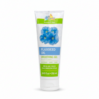 sofn free n pretty flaxseed oil smoothing gel 250ml for all day hold frizz control shine smooth styling hair gel