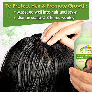 sofn free n pretty olive oil growth lotion 8.8oz strengthen moisturize promote hair growth soft shiny healthy hair care