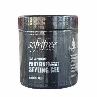 SofnFree protein styling gel alcohol free with maximum hold and shine