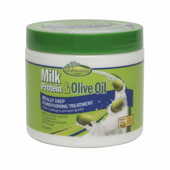 SofnFree really deep conditioning treatment repairs and strengthens hair