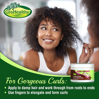 Sofn'Free Shea & Coconut Curling Custard 246ml | Define, Moisturise & Control Curls