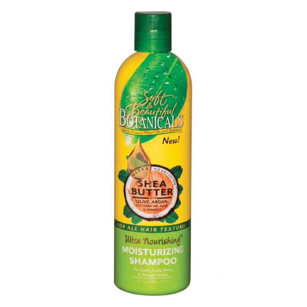 soft and beautiful botanicals moisturizing shampoo 355ml hydrate revitalize soft smooth hair