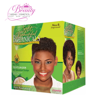 Soft & Beautiful Botanicals No Mix Texturizer For Sensitive Scalps| Super Formula - 2 Applications