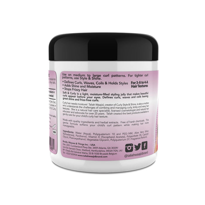 Taliah Waajid For Children Soft & Curly Styling Jelly for Children 177ml | Curl Defining Gel