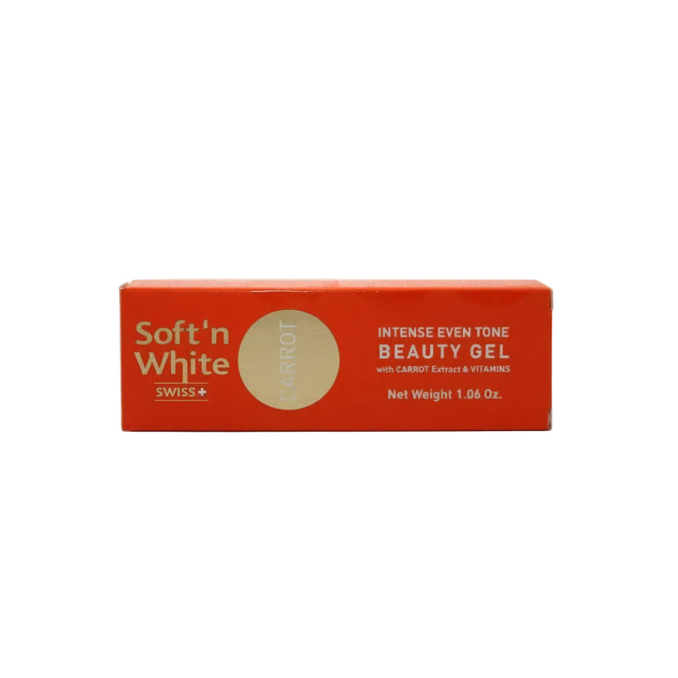 Carrot beauty gel brightens skin and improves tone for smooth radiant glow