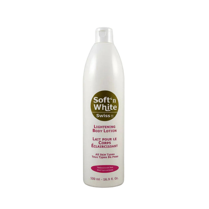 Swiss lightening body lotion hydrates and brightens skin for smooth radiant glow