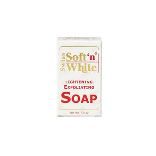 Swiss exfoliating soap removes dead skin and brightens complexion for smooth glow