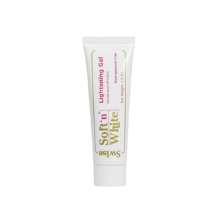 Swiss lightening gel brightens skin and improves tone for smooth radiant glow