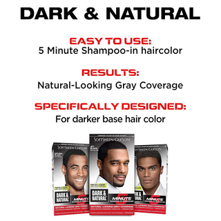 SoftSheen-Carson Dark & Natural Men’s Hair Color Jet Black or Natural Black Permanent Dye