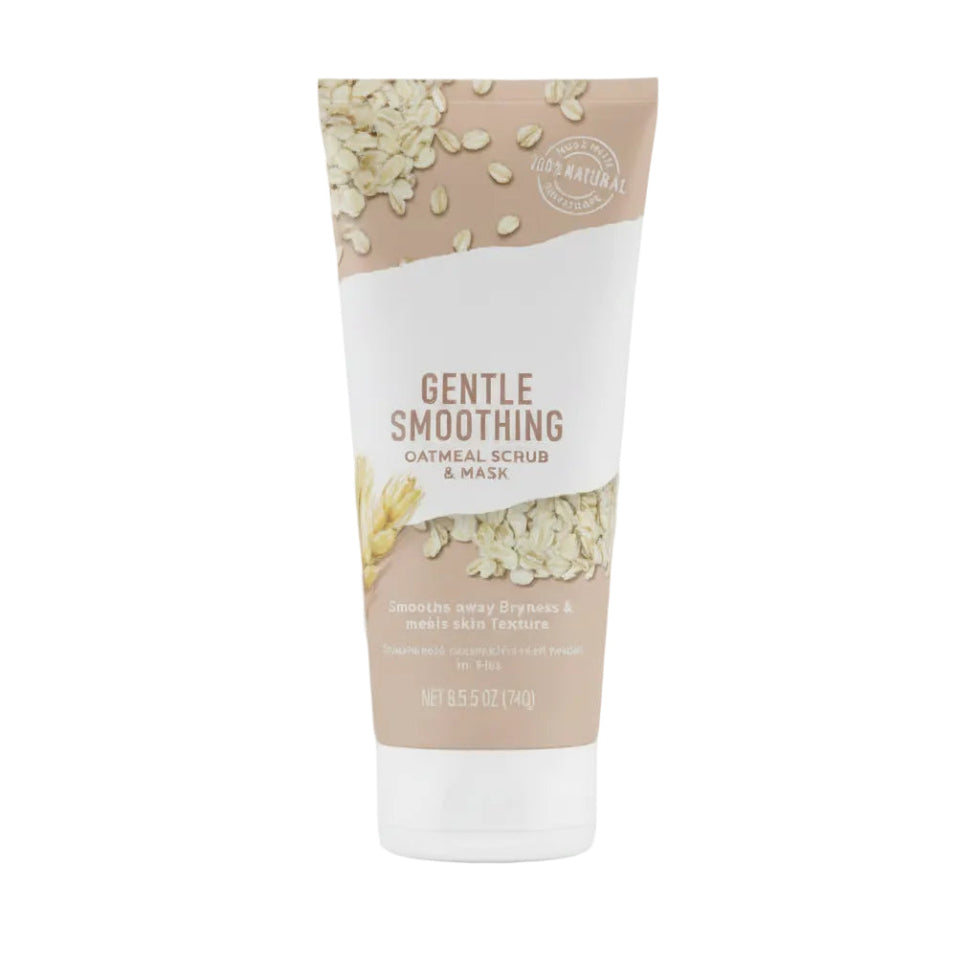 st ives nourish and smooth oatmeal scrub and mask 150ml 2 in 1 gentle exfoliating face scrub for soft calm skin