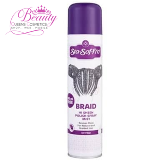 Sta-Sof-Fro Braid Hi Sheen Polish Spray Mist 325ml