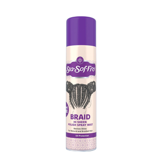 sta sof fro braid hi sheen polish spray 325ml shine and moisture spray for braids and natural hair care