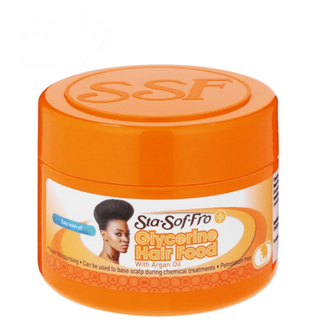 sta sof fro glycerine hair food with argan oil 250ml deep moisture and shine care for soft and healthy hair