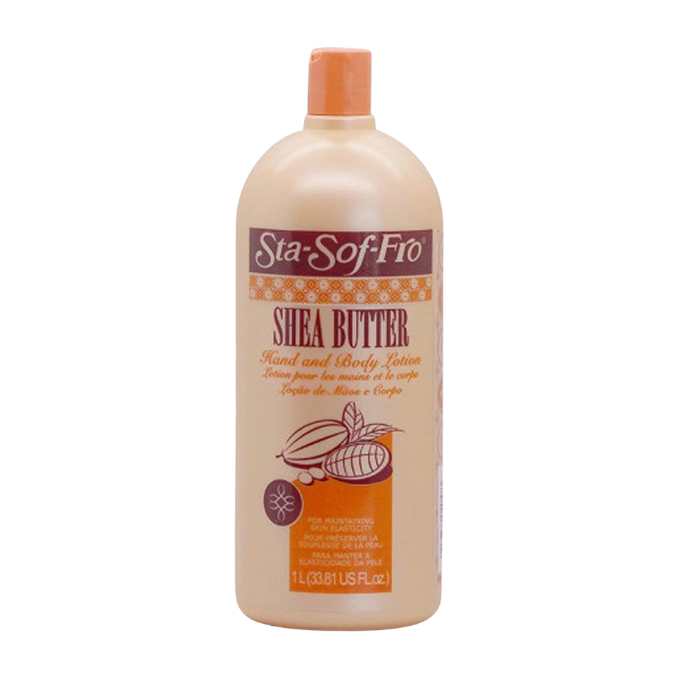 sta sof fro shea butter hand and body lotion 1l deep nourishment dry skin care for soft and smooth hydrated skin