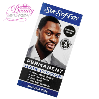Sta-Sof-Fro for Men Permanent Hair Colour Ammonia-Free Long-Lasting Colour
