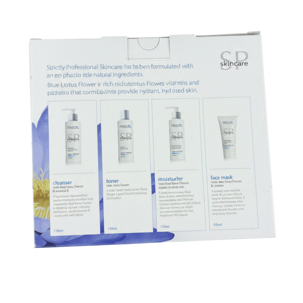Strictly Professional Facial Care Kit for normal and dry skin hydrating moisturizing salon quality skincare set
