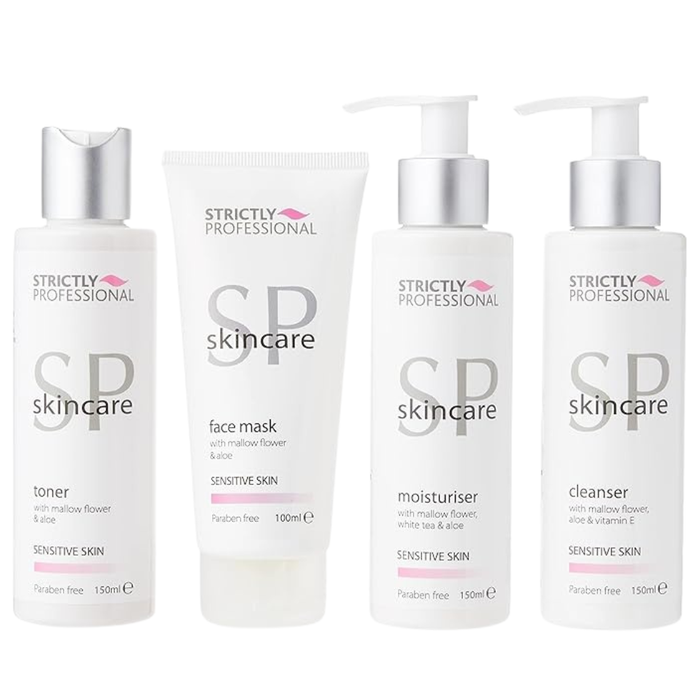 Strictly Professional Facial Care Kit | Sensitive Skin Gentle Skincare Set