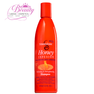 StrongEnds Honey Infusion Hydrating & Strengthening Shampoo 355ml | Nourish & Restore Hair