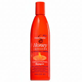 StrongEnds Honey Infusion shampoo for hydration strength breakage care softness and healthy smooth hair
