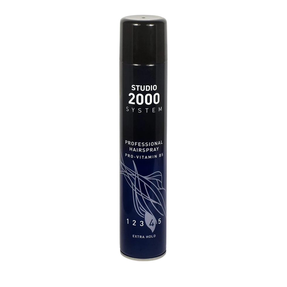 studio 2000 professional extra hold hairspray 300ml x3 salon styling strong hold hair spray pack
