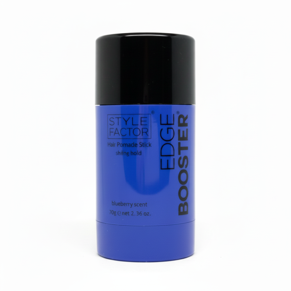 blueberry edge booster hair pomade wax stick for strong hold smooth edges and frizz control