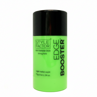 style factor edge booster hair pomade wax stick 2.36oz sugar melon scent strong hold edge control styling stick frizz control hair grooming product