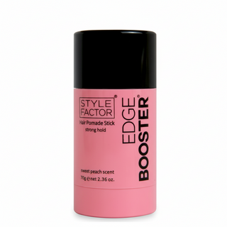 style factor edge booster sweet peach wax stick for strong hold smooth edges and frizz control