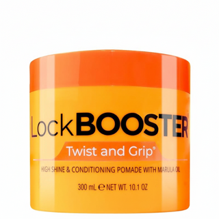 style factor lock booster twist grip braid gel 300ml strong hold styling gel braids locs twists frizz control shine hair styling product