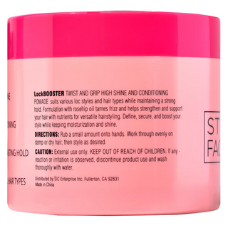 Style Factor Lock Booster 300ml | Twist Grip Braid Gel Strong Hold Styling Gel