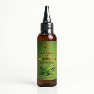 style my edge rosemary mint growth oil 120ml hair repair scalp nourishing frizz control hair oil