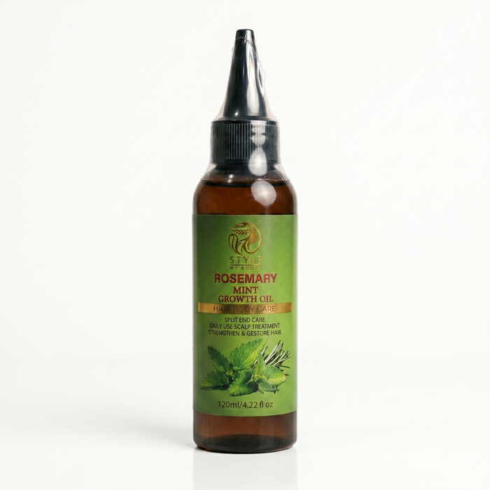Style My Edge Rosemary Mint Growth Oil 120ml | Hair Growth & Scalp Care Oil