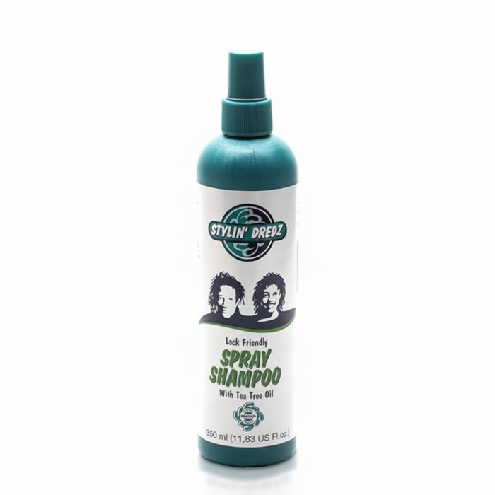 Stylin' Dredz Lock Friendly Spray Shampooing à l'huile d'arbre à thé 350 ml/11,83 oz